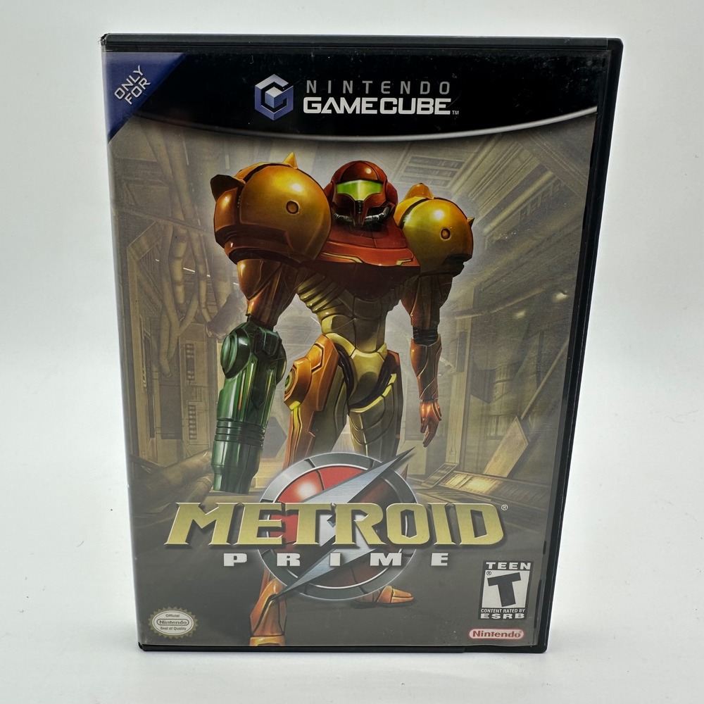 Metroid Prime Nintendo GameCube, 2002 - Complete with Manual CIB Clean Disc
